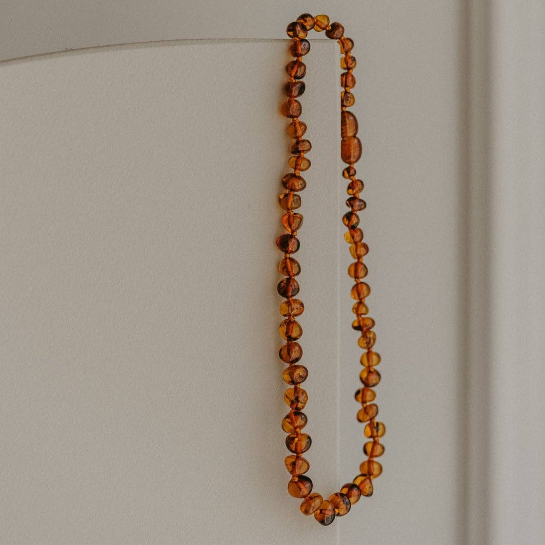 Ketting met 100% amber | Karamel