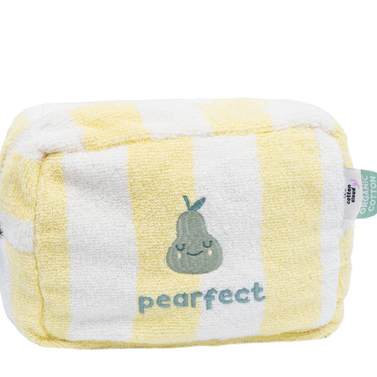 Badstof toilettas - Pedro Pear🍐